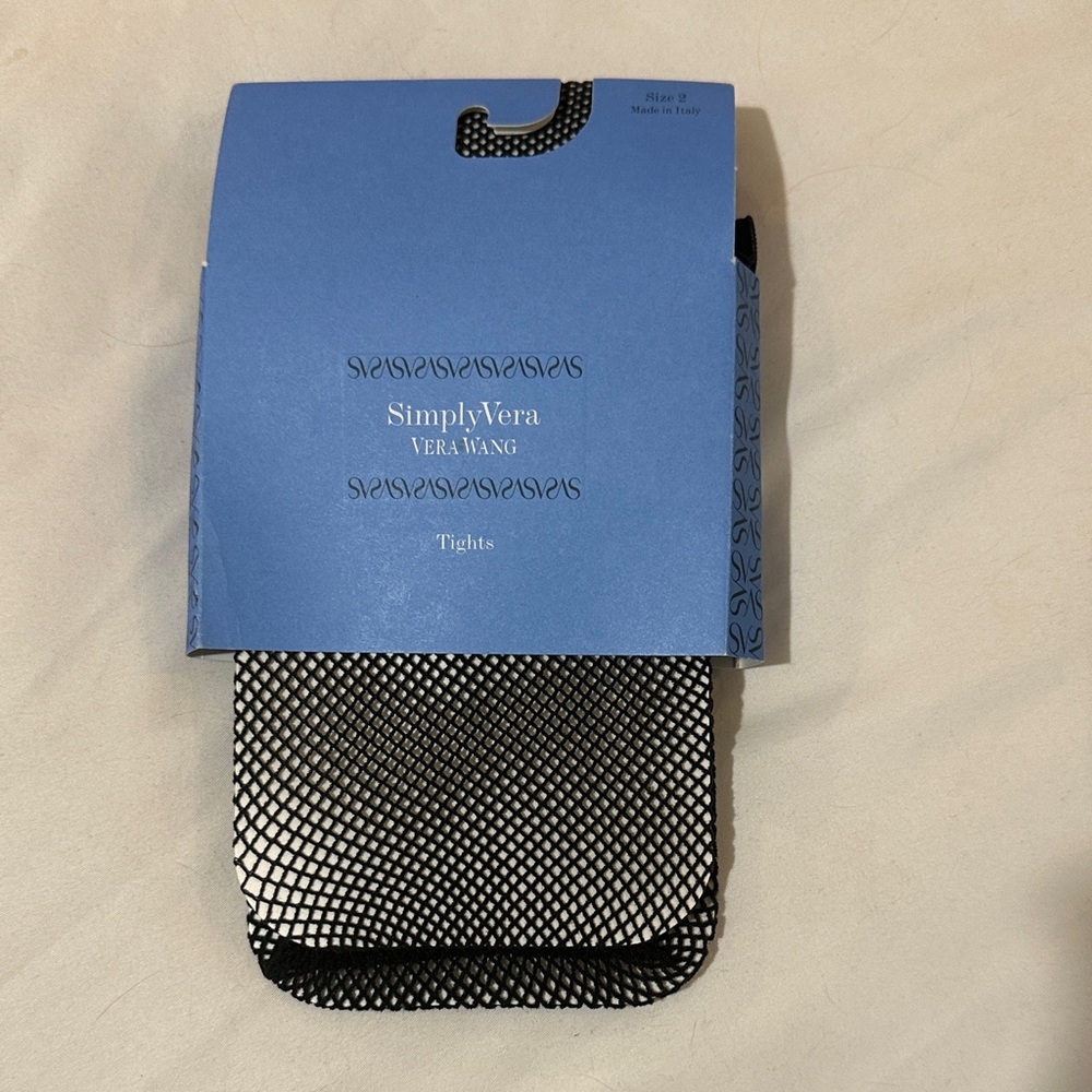 Simply Vera Vera Wang Black fishnet Tights